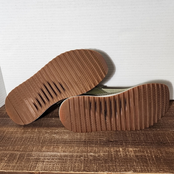 Olive Green PUMA Size 7.5 - Picture 6 of 11